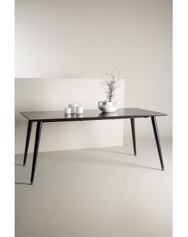STÓŁ DO JADALNI DIPP 180X90CM CZARNY I