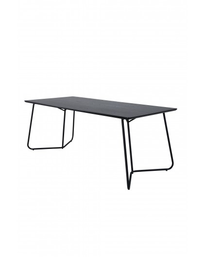 STÓŁ DO JADALNI PETRA 190X90CM CZARNY II