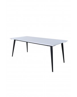 STÓŁ  ROZKŁADANY JIMMY 195-285X90CM BIAŁY