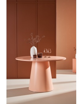 STÓŁ DO JADALNI LANZO 120CM BRZOSKWINIOWY