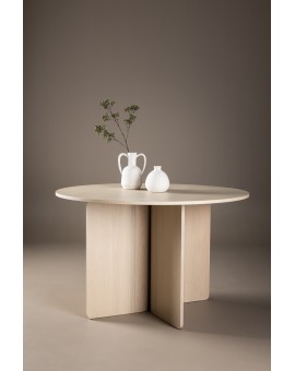 STÓŁ DO JADALNI TYRESÖ 120CM BIAŁY