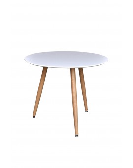 STÓŁ POLAR 90CM BIAŁY