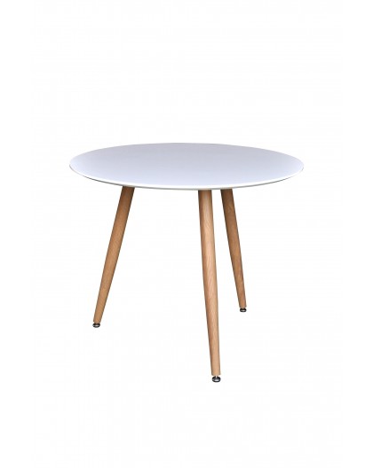 STÓŁ POLAR 90CM BIAŁY