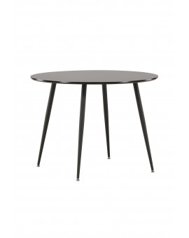  STÓŁ DO JADALNI PLAZA 100CM CZARNY I