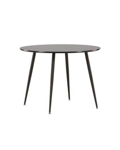  STÓŁ DO JADALNI PLAZA 100CM CZARNY I