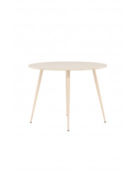 STÓŁ PLAZA 100CM DĄB BIELONY II
