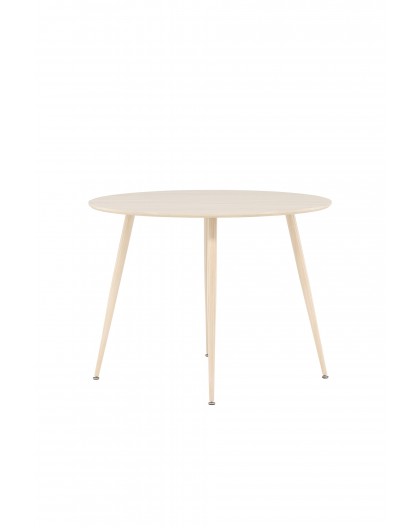 STÓŁ PLAZA 100CM DĄB BIELONY II