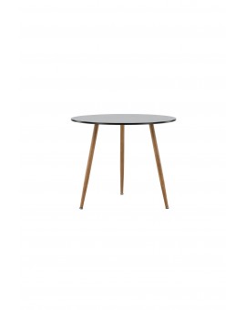 STÓŁ POLAR 90CM CZARNY