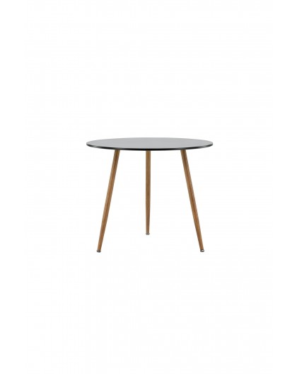 STÓŁ DO JADALNI POLAR 90CM CZARNY