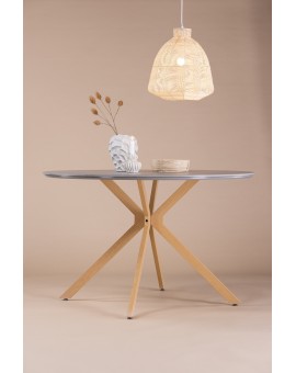 STÓŁ DO JADALNI PIAZZA 120CM SZARY