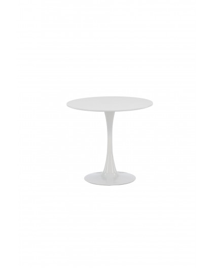 TÓŁ DO JADALNI HAMDEN 80CM BIAŁY