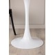TÓŁ DO JADALNI HAMDEN 80CM BIAŁY