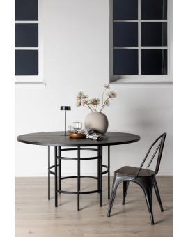 STÓŁ DO JADALNI COPENHAGEN 140CM CZARNY