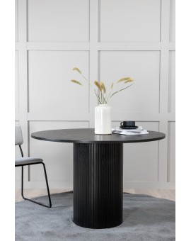 ST&Oacute;Ł DO JADALNI BIANCA II 110CM CZARNY