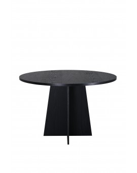 STÓŁ DO JADALNI BIANCA 110CM CZARNY