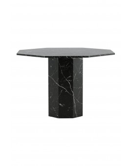 STÓŁ DO JADALNI MARBS 110CM CZARNY 