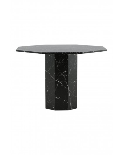 STÓŁ DO JADALNI MARBS 110CM CZARNY 