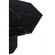 STÓŁ DO JADALNI MARBS 110CM CZARNY 