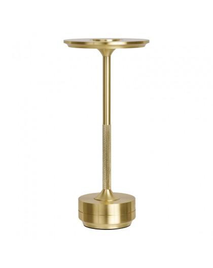 LAMPA STOŁOWA LED LYNEHAM MOSIĄDZ