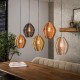 LAMPA WISZĄCA DEFNE METALOWA