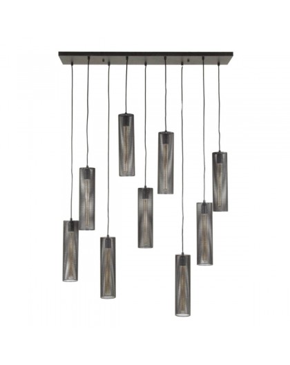 LAMPA WISZĄCA OZAN METALOWA CZARNA