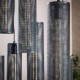 LAMPA WISZĄCA OZAN METALOWA CZARNA