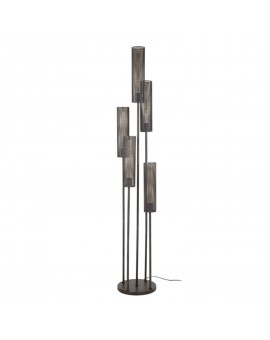 LAMPA PODŁOGOWA OZAN METALOWA CZARNA