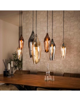 LAMPA WISZĄCA BROOME SZKLANA