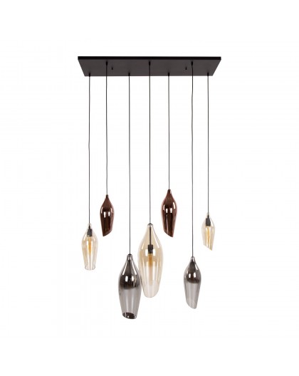 LAMPA WISZĄCA BROOME SZKLANA