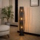 LAMPA PODŁOGOWA IDIL 120 CM METALOWA CZARNA