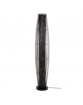 LAMPA PODŁOGOWA IDIL 150 CM METALOWA CZARNA